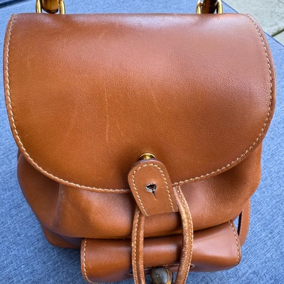 Vintage Gucci Bamboo Mini Backpack - Picture 7 of 11